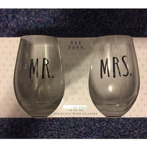 Stemless Wine Glasses